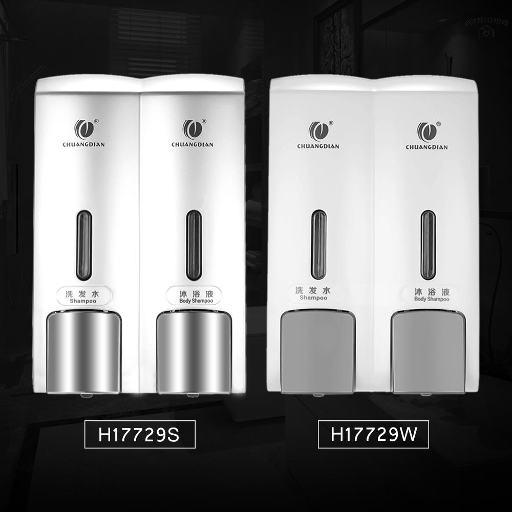 Hộp Đựng Xà Phòng Gắn Tường Tiện Lợi 300ml Kèm Bộ Phụ Kiện