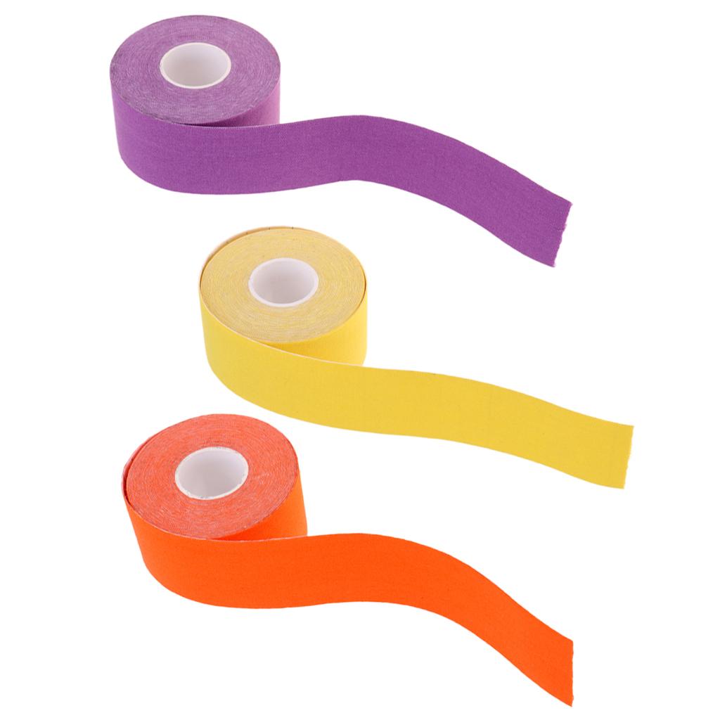 1 Roll Sports Tape Kinesiology Tape Muscle Support for Athletic Sports, Physiotherapy Free Kinesiology Taping