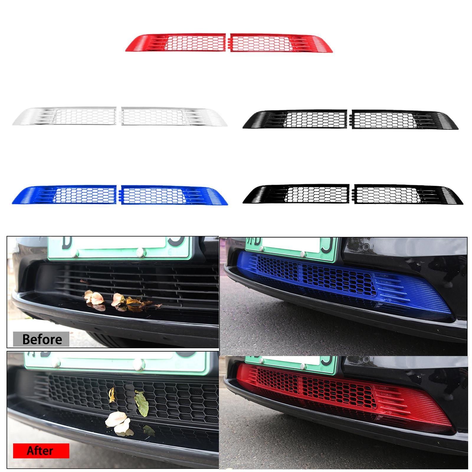 Car Front Bumper Lower Center Grille  for  Proof Red