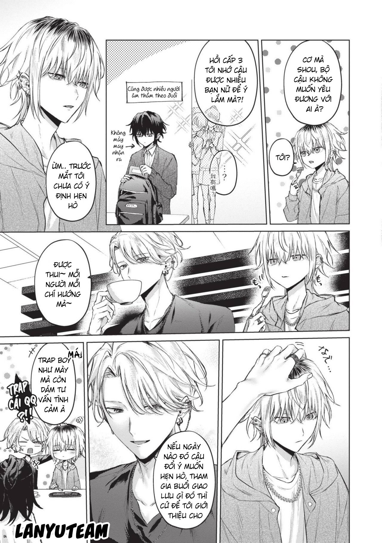 mèo nhỏ dưới ánh hoàng hôn chapter 9 4