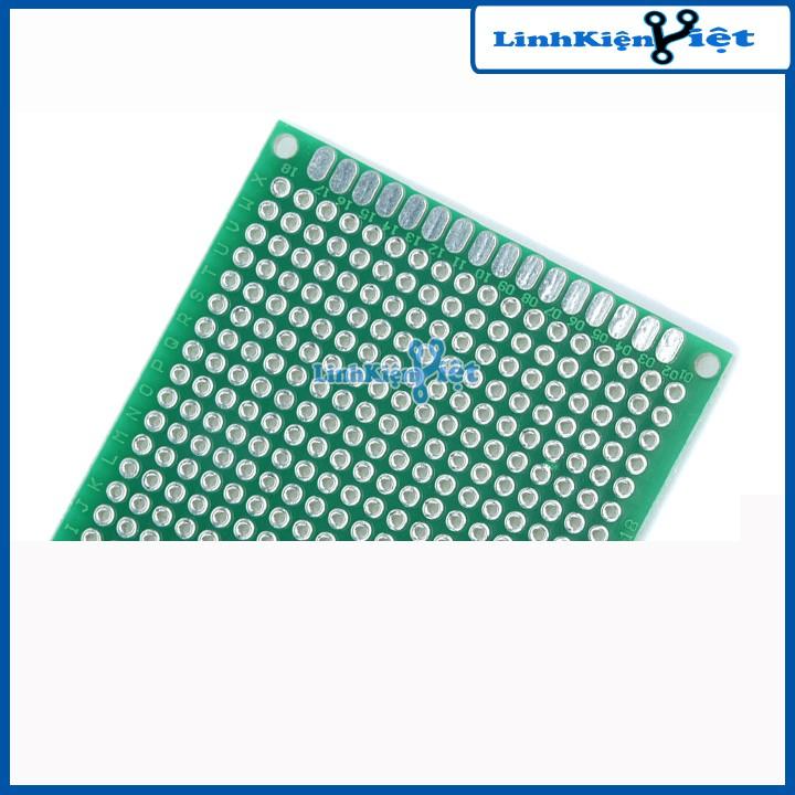 Phíp Đồng Đục Lỗ PCB ( Xanh Tốt ) Kích Thước 12x18CM