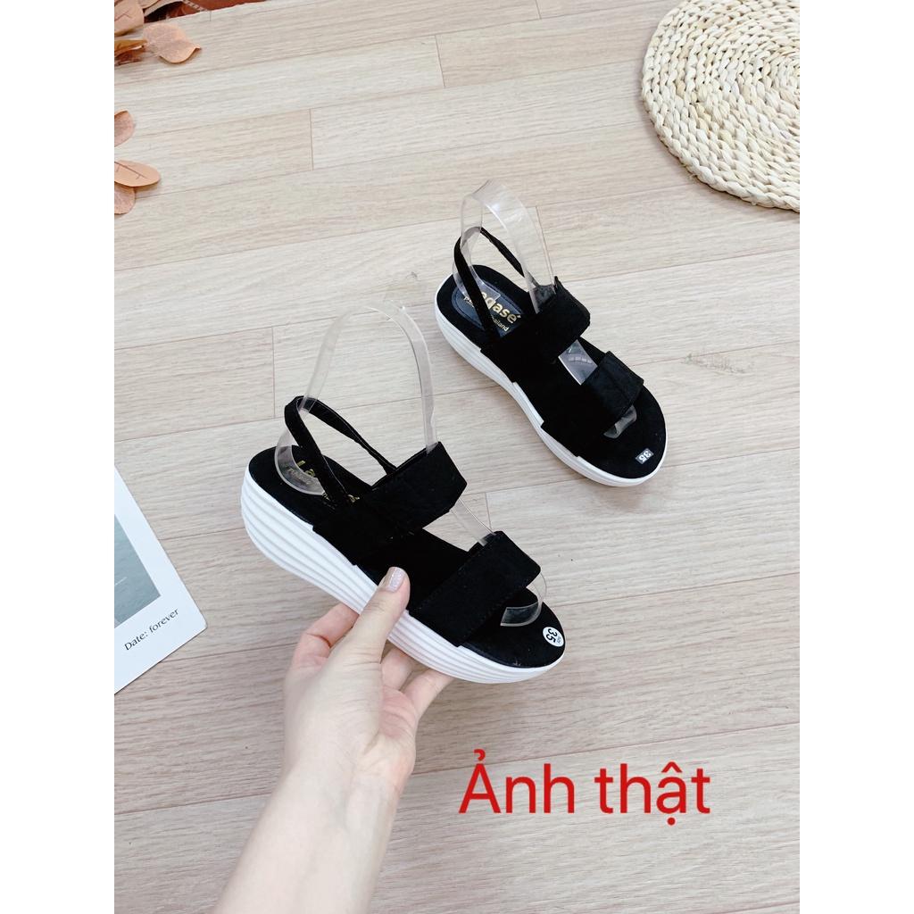 Sandal nữ đế xuồng trắng cao 5 phân Thái (Mã Thai.277