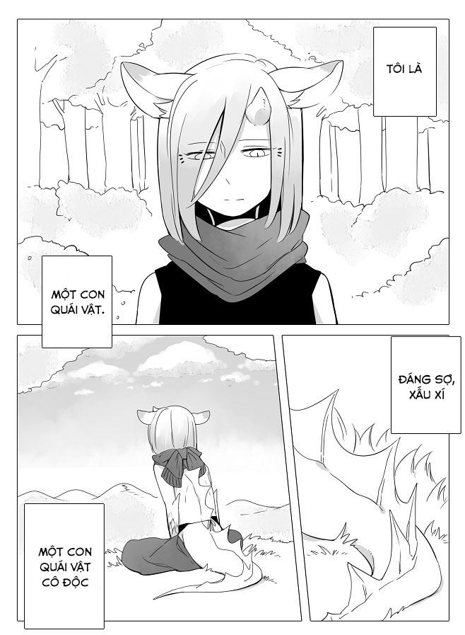 yêu quái cô đơn và cô bé bị mù chapter 1 1