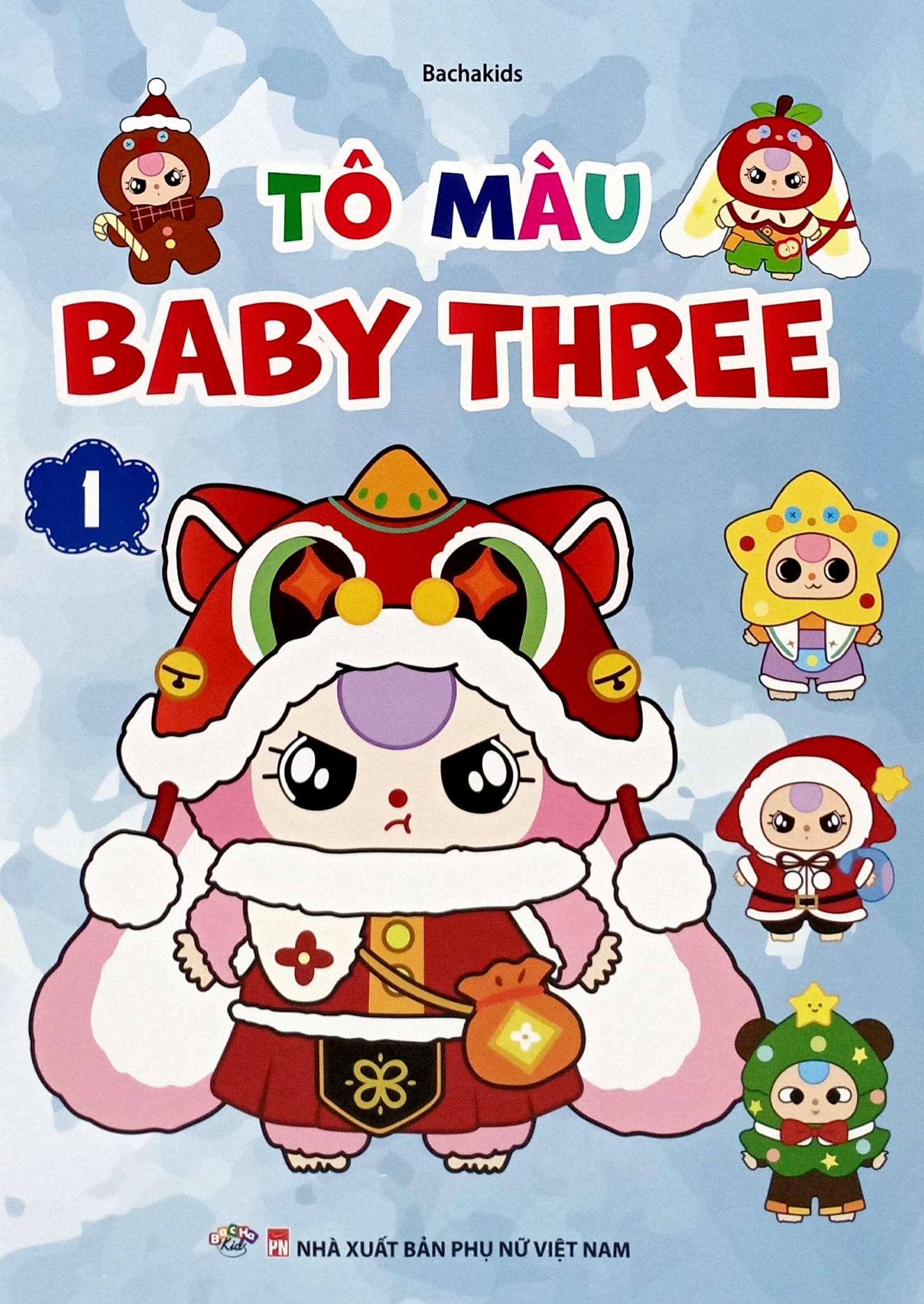 Sách - Tô Màu Baby Three 1