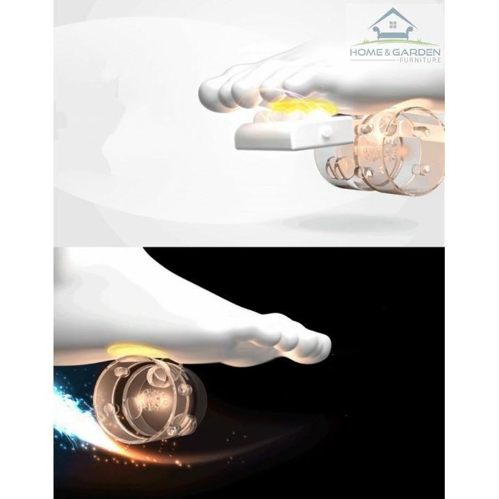 Máy massage chân 4D hồng ngoại kèm remote điều khiển từ xa - hàng cao cấp