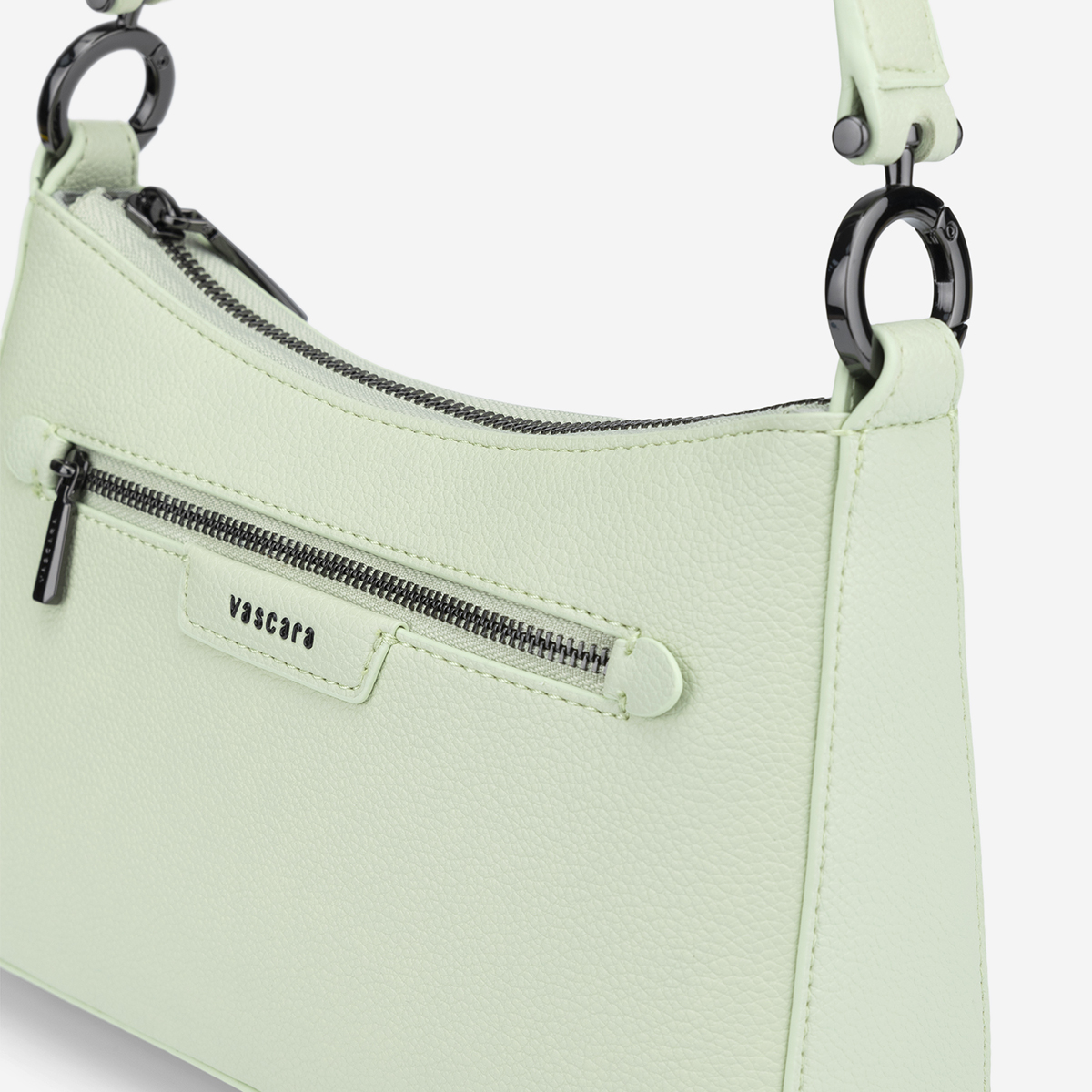 Vascara Túi Đeo Vai Hình Thang Nhấn Zipper Ngăn Phụ - SHO 0278