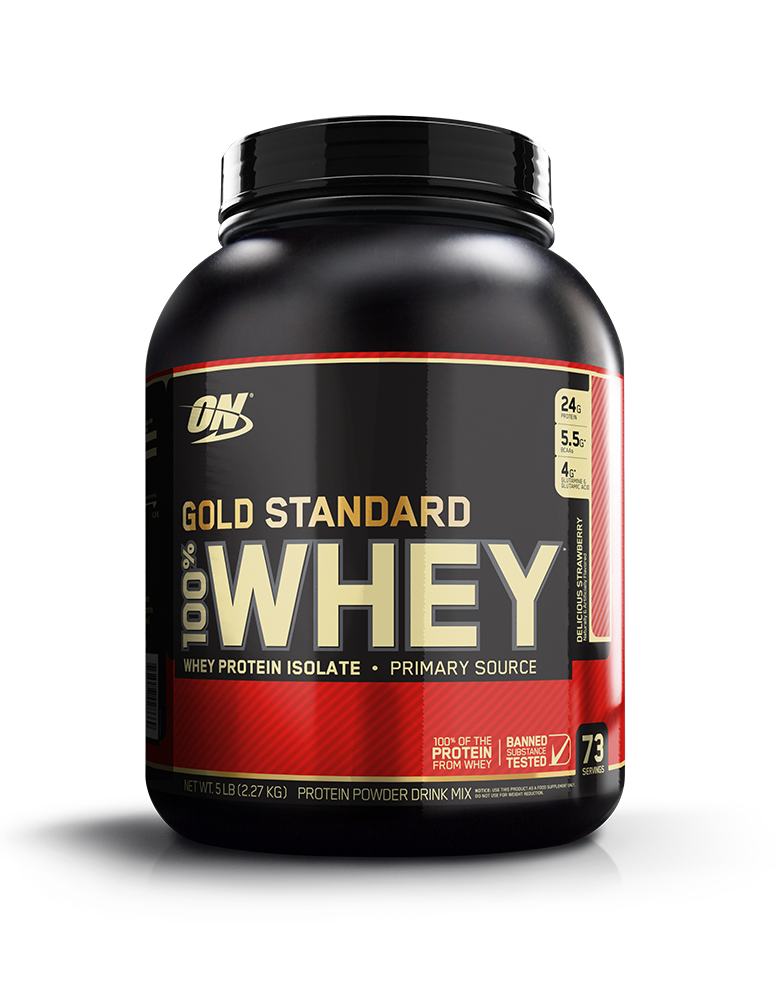 Thực phẩm bổ sung Optimum Nutrition Gold Standard 100% Whey 5lb (2.27kg)