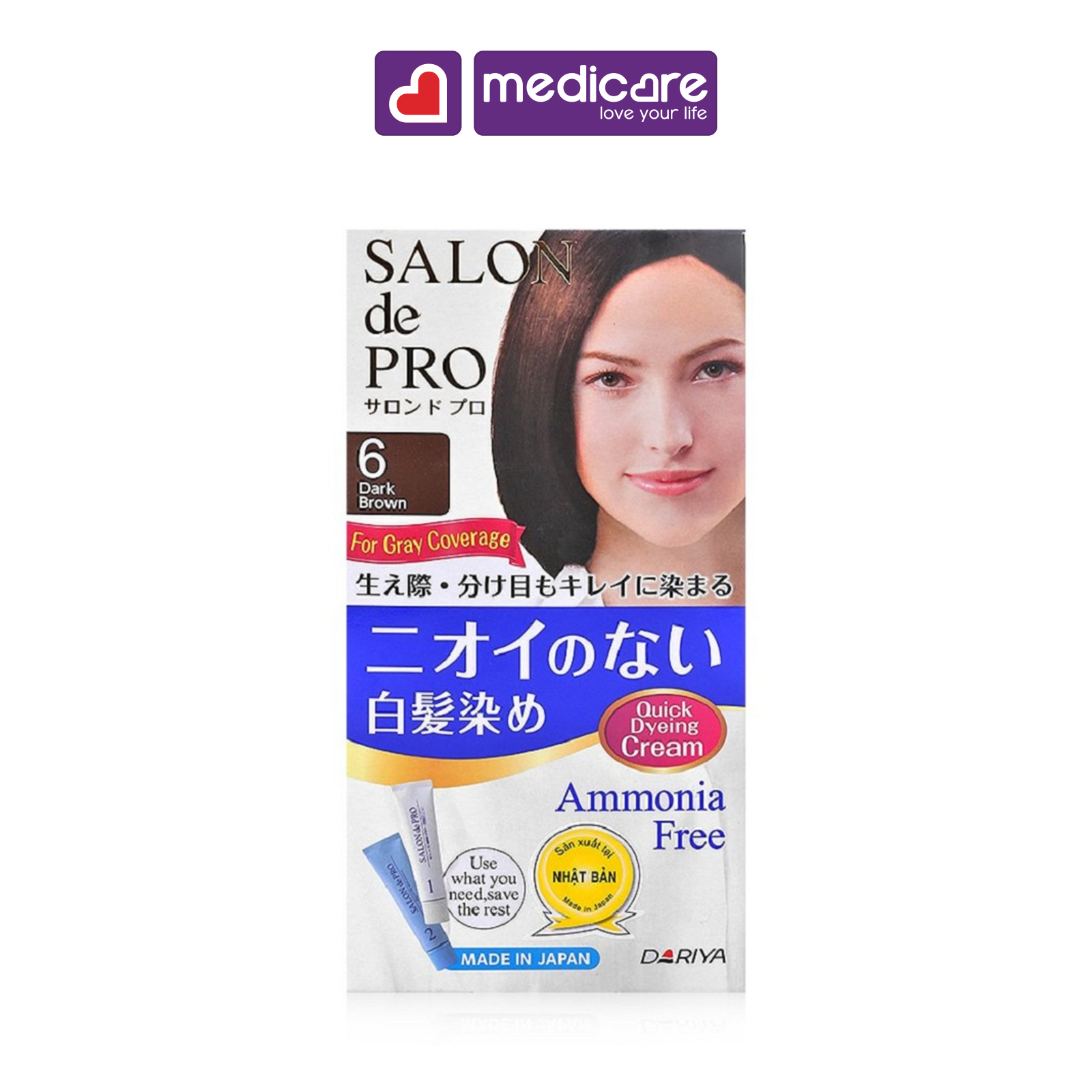 Kem nhuộm Salon de Pro hộp 40g