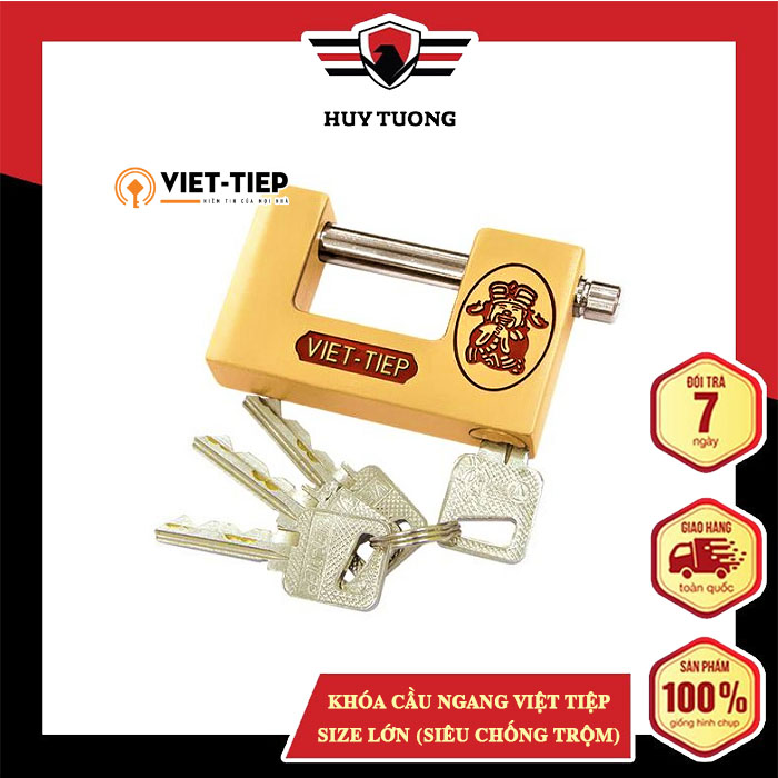 KHÓA CẦU NGANG VIỆT TIỆP SIZE LỚN