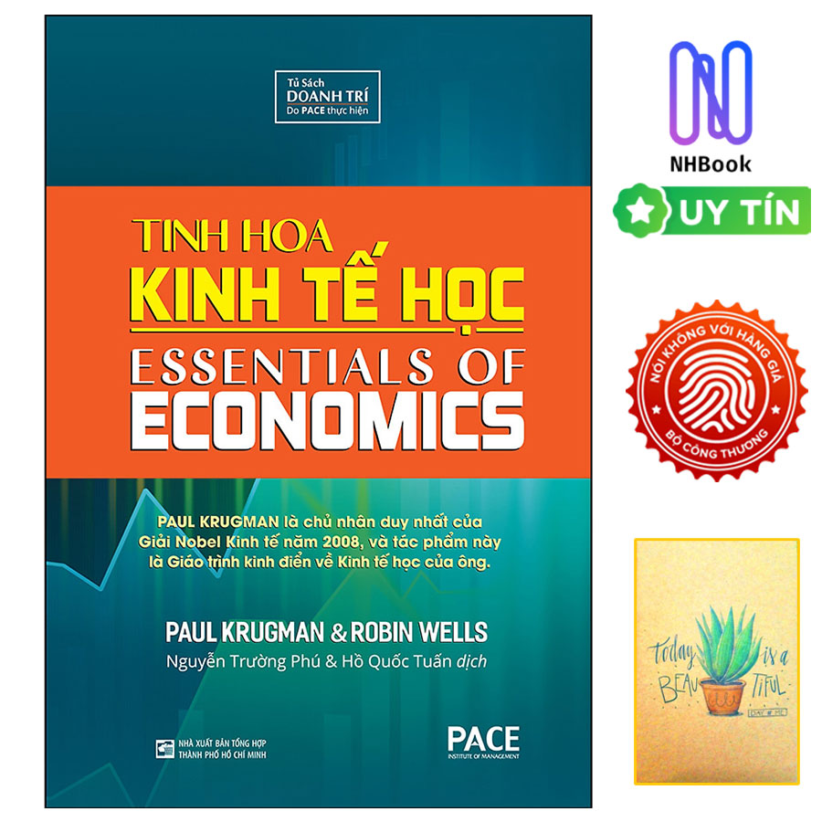 Sách Tinh Hoa Kinh Tế Học (Essentials Of Economics) - Tặng sổ tay xương rồng