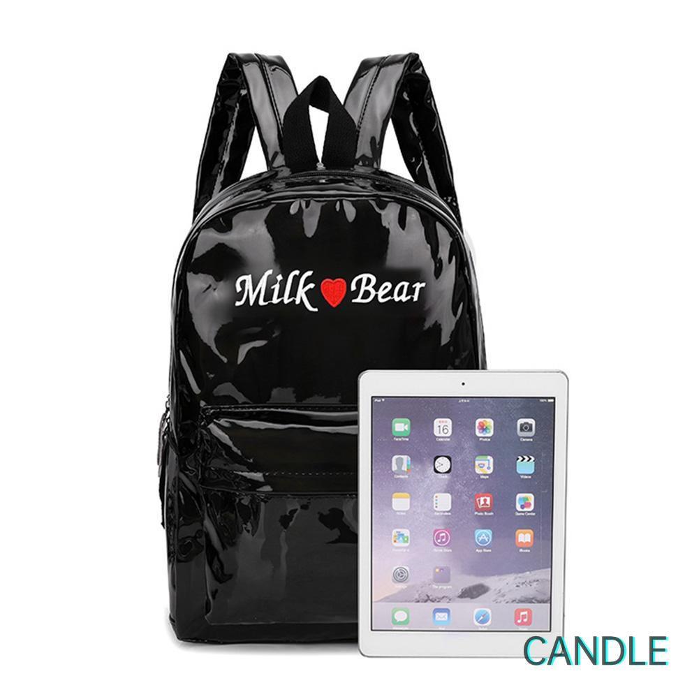 Set 3 Ba Lô Túi Ví Da Thời Trang Unisex