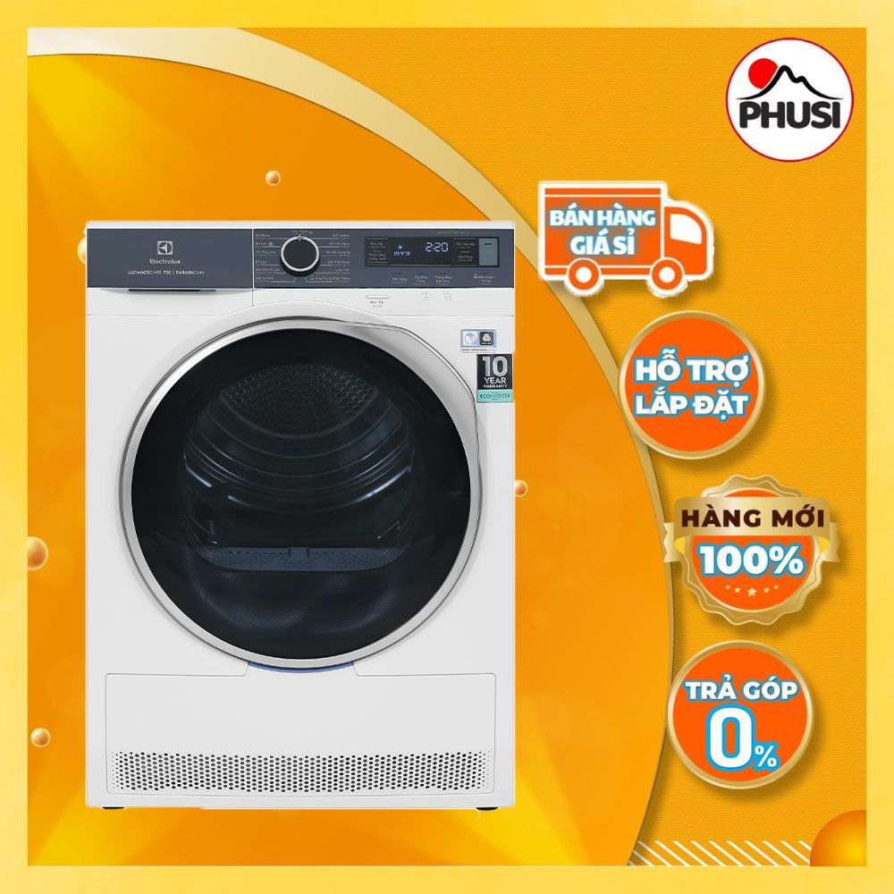 Máy sấy Electrolux 8kg EDH803Q7WB - Hàng chính hãng - Giao HCM và 1 số tỉnh thành