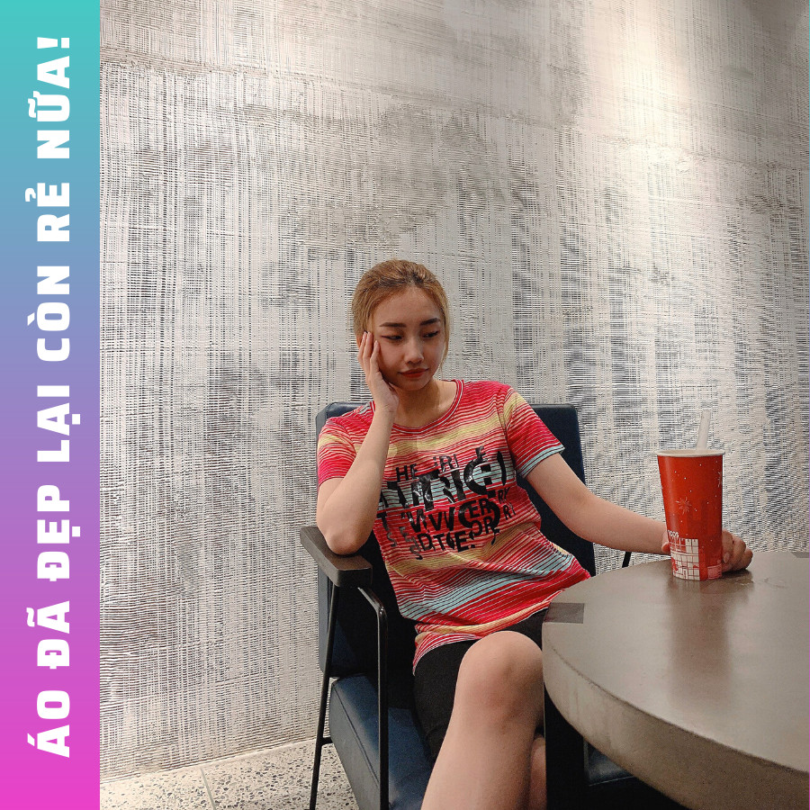 Áo thun nữ freesize chất liệu thun cotton 100% ÁO ĐẸP - GIÁ RẺ - HÌNH CHỤP THẬT . CÓ THỂ LÀM ÁO CẶP BẠN THÂN NỮ
