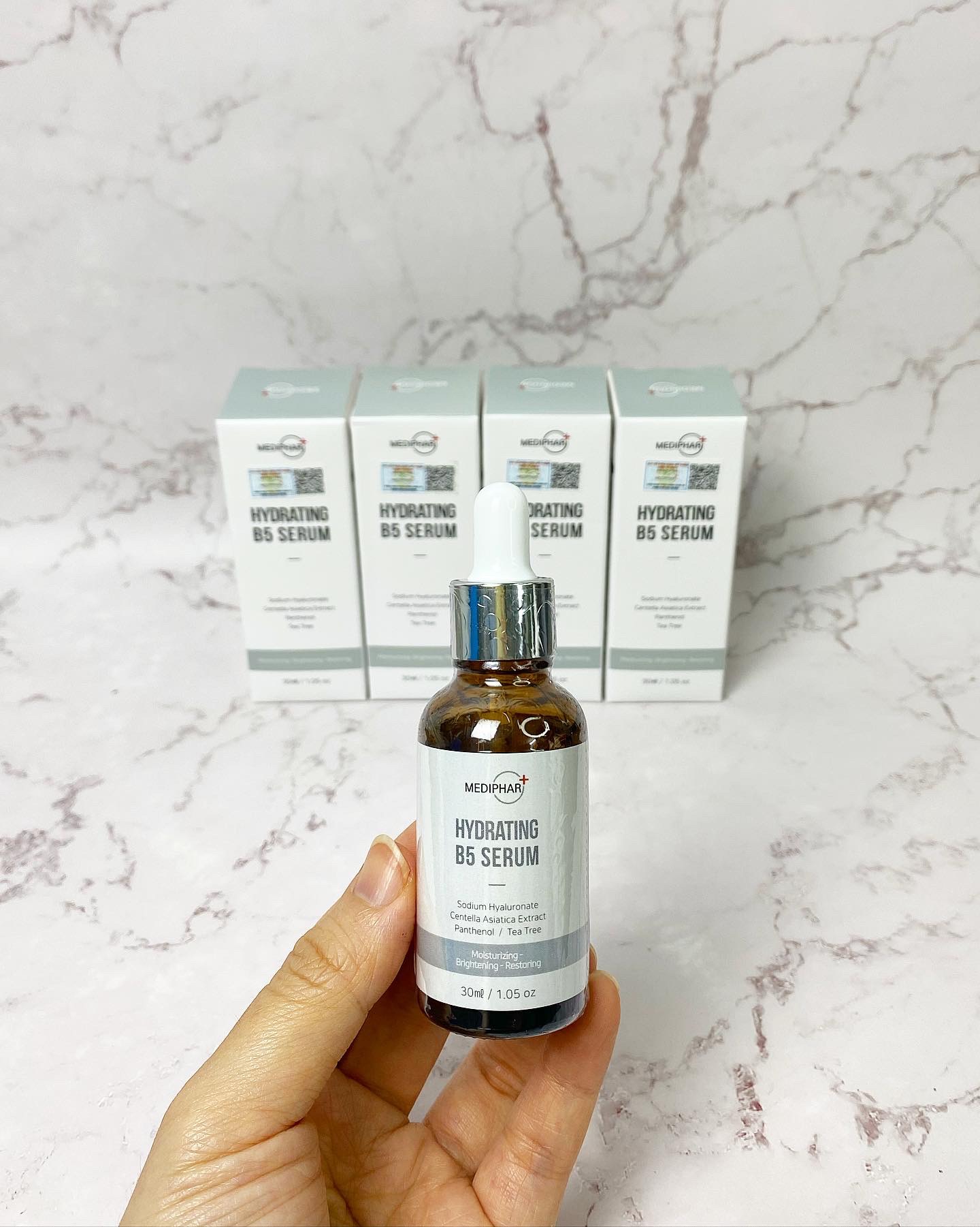 Mediphar B5 Serum Hydrating 30ml - Phục Hồi Cấp Nước, Dưỡng Sáng Da