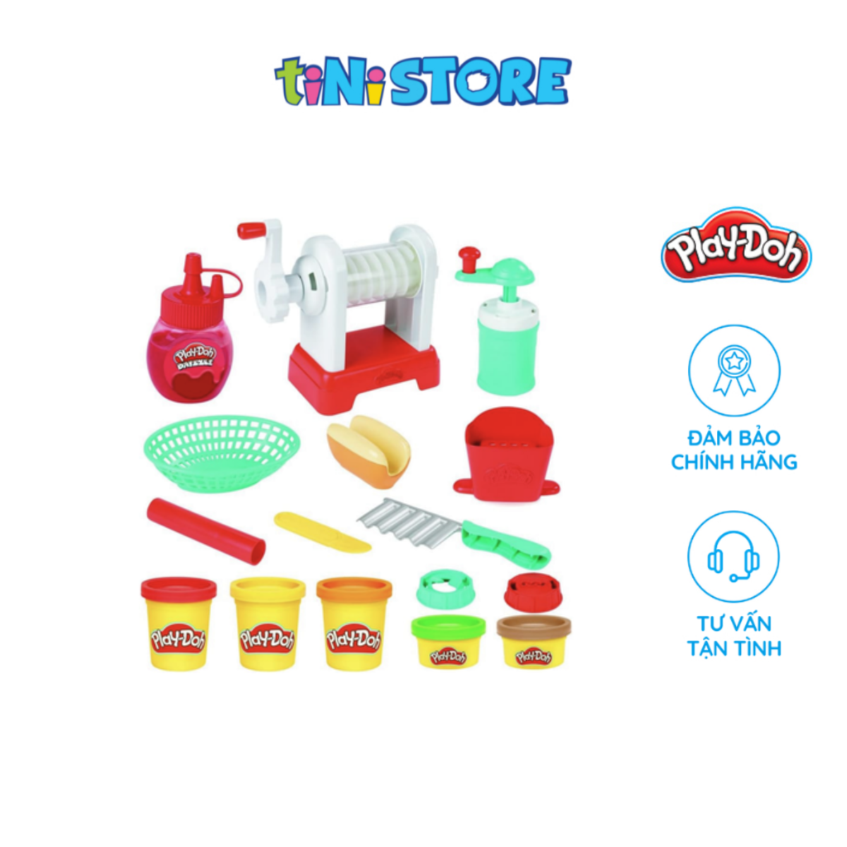 Bộ Đồ Chơi Đất Nặn Máy Làm Khoai Tây Lốc Xoáy Play-Doh F1320