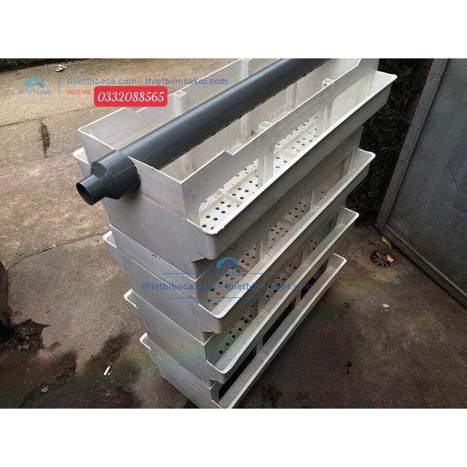 Bộ khay baki lọc dàn mưa cho hồ koi