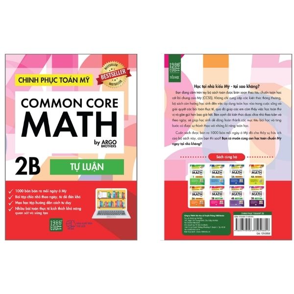 Chinh Phục Toán Mỹ - Common Core Math (Tập 2B)