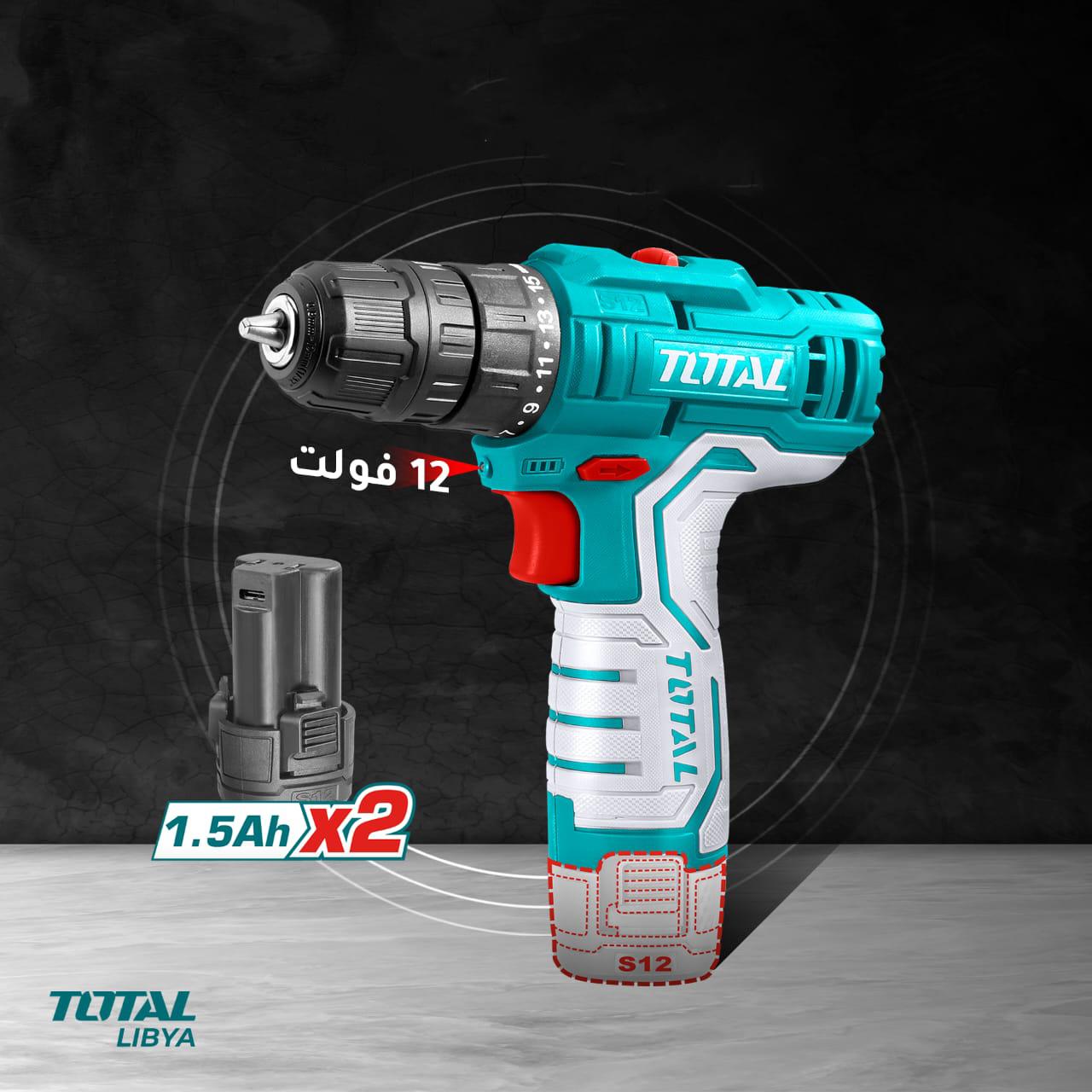 MÁY KHOAN PIN 12V TOTAL TDLI12328 - HÀNG CHÍNH HÃNG