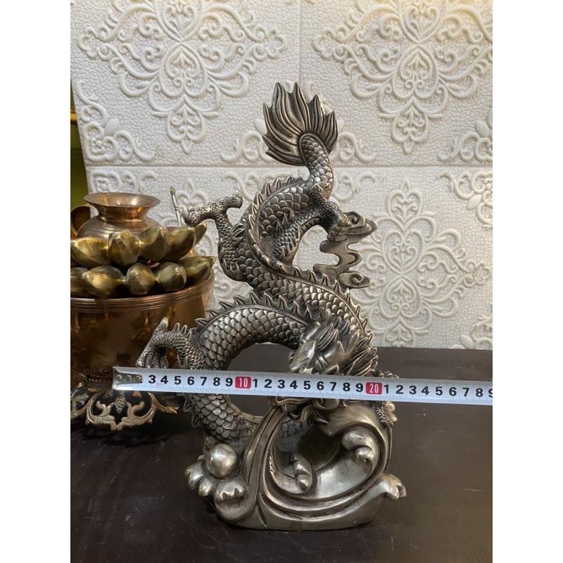 Tượng đồng rồng nhả châu