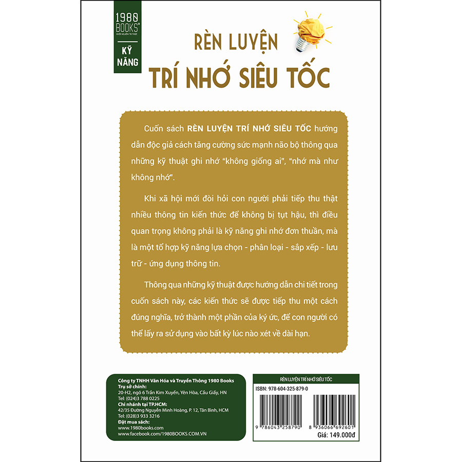 Rèn Luyện Trí Nhớ Siêu Tốc