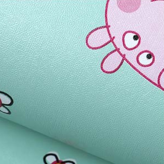 Combo 10 mét giấy dán tường, decal dán tường trang trí nhà cửa ĐỘNG VẬT XANH khổ 45cm