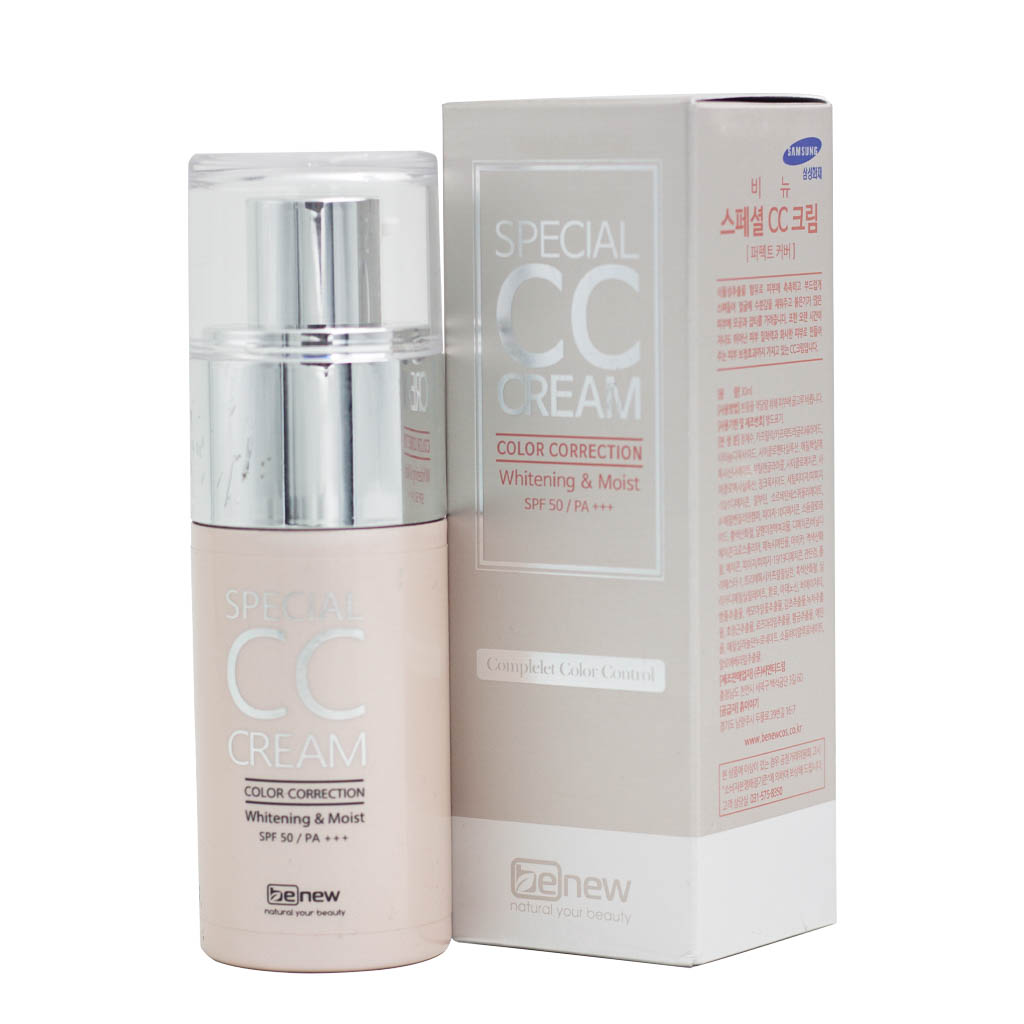 Kem Trang Điểm CC Hàn Quốc Cao Cấp Benew Special C.C Cream SPF 50+/PA+++ ( 30 ml ) – Hàng Chính Hãng