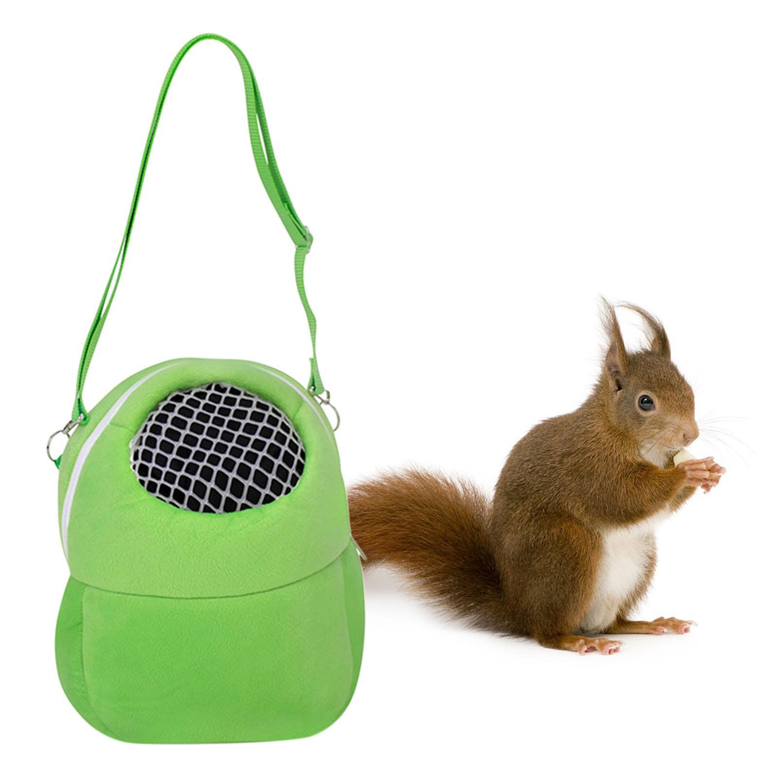 Pet Small Animal Carrier Bag Travel Warm Cage Hamster Pouch