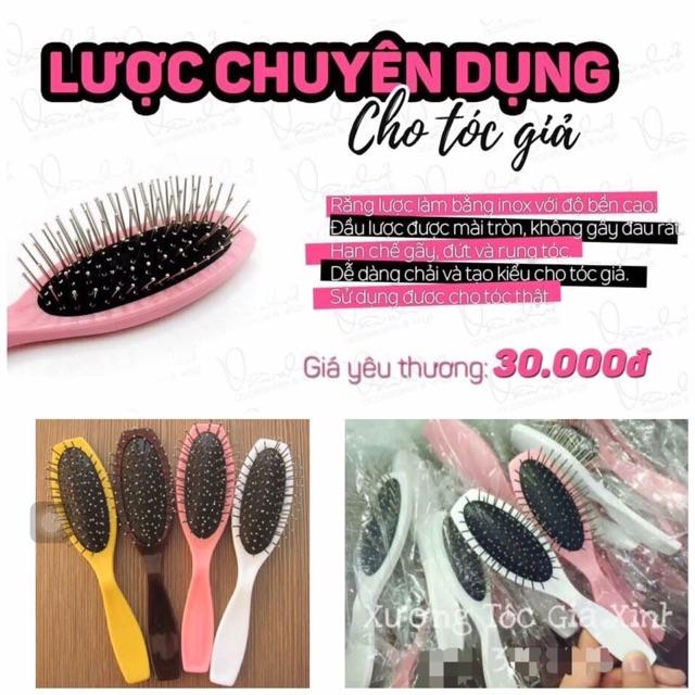 Lược + dưỡng chuyên dụng cho tóc giả