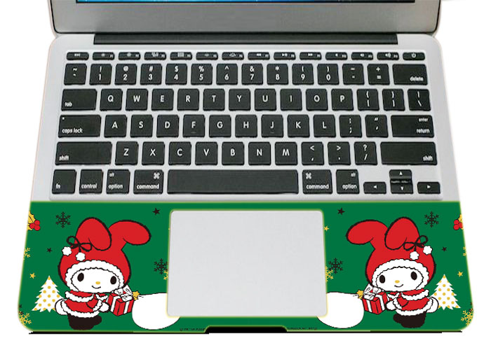 Mẫu Dán Skin Trang Trí Mặt Ngoài + Lót Tay Laptop Holidays LTHLD - 182