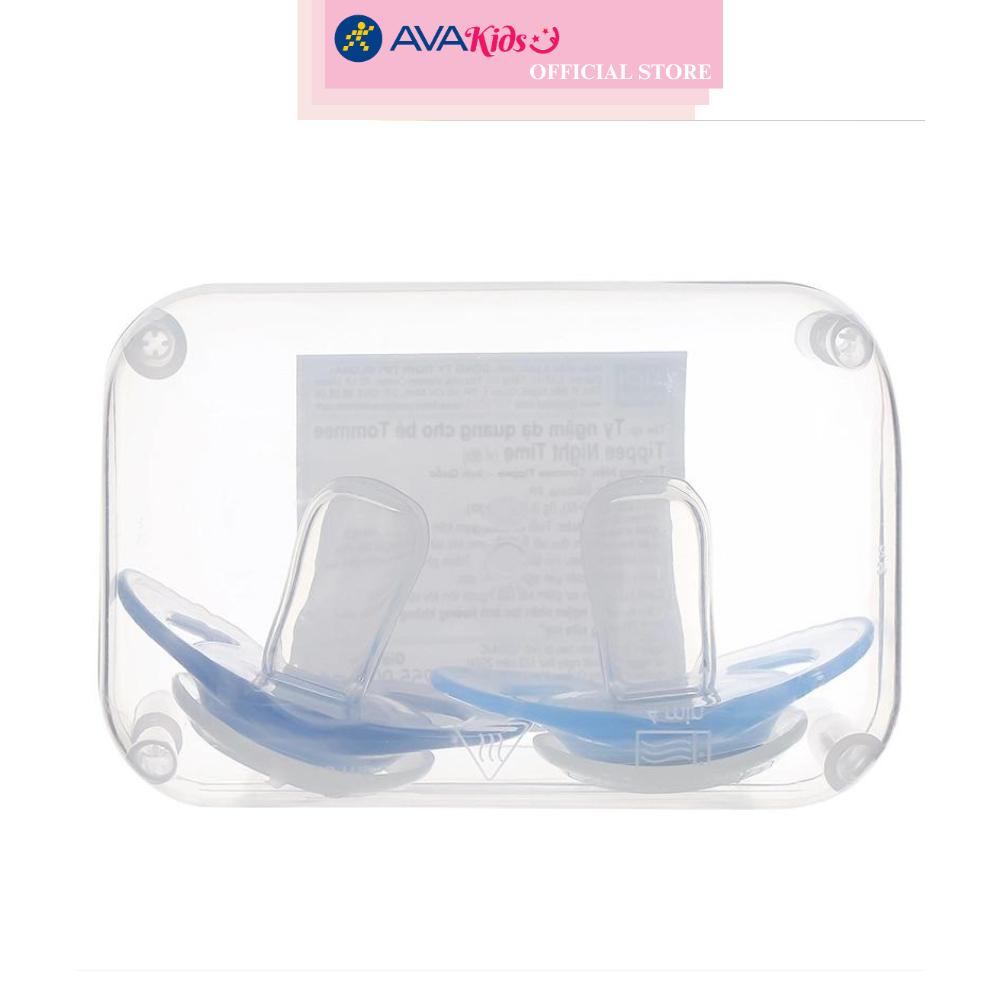 Bộ 2 ti ngậm Tommee Tippee dạ quang Night Time (6 - 18 tháng) - Màu ngẫu nhiên