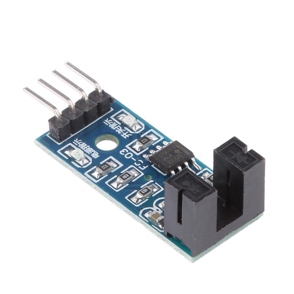 Optocoupler Motor Speed Measuring Counter Sensor Module Slot Type