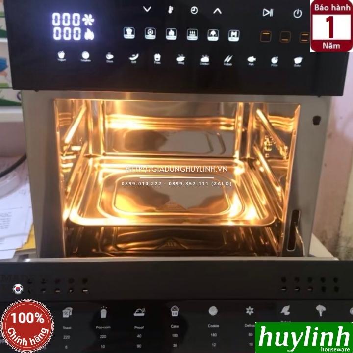 Nồi chiên không dầu Hàn Quốc Kuvings KAF-200B - 14.5 lít - 11 menu - Hàng chính hãng