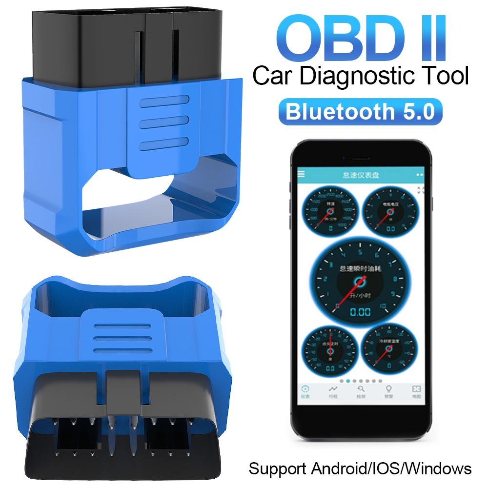 Thiết bị quét chẩn đoán lỗi xe hơi Android/IOS OBD2 Bluetooth 5.0 Mini OBD II V018 ELM327 V2.2