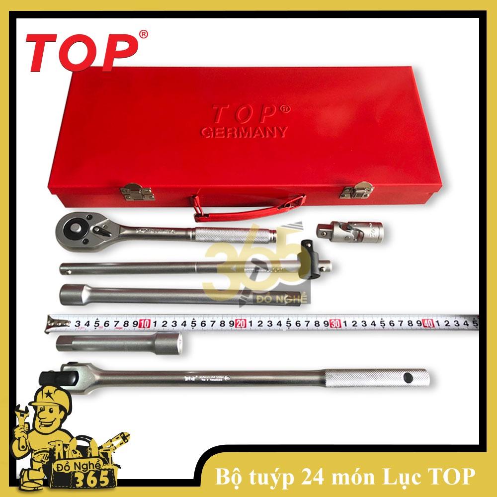 Bộ tuýp 24 món Đức ( Lục ) hệ mét Top