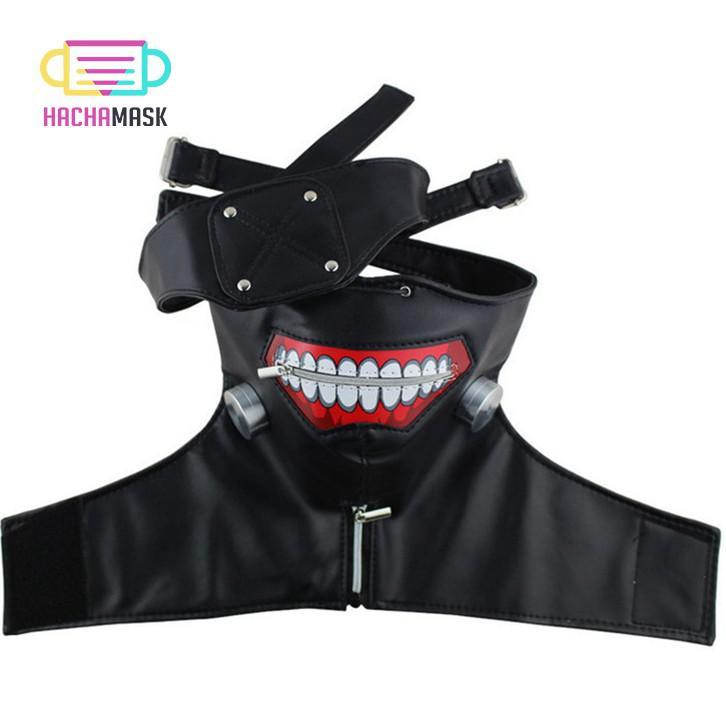 Mặt Nạ Ken Kaneki Tokyo Ghoul - Loại Cosplay Mặt Nạ + Che Mắt ( hàng sẵn