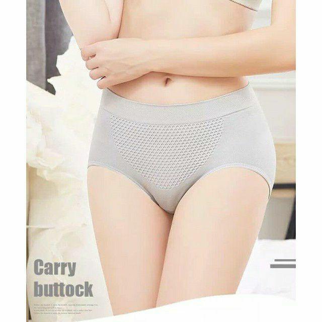 Quần lót nữ Cotton xuất Nhật kháng khuẩn, nâng mông định hình cạp ngắn 481