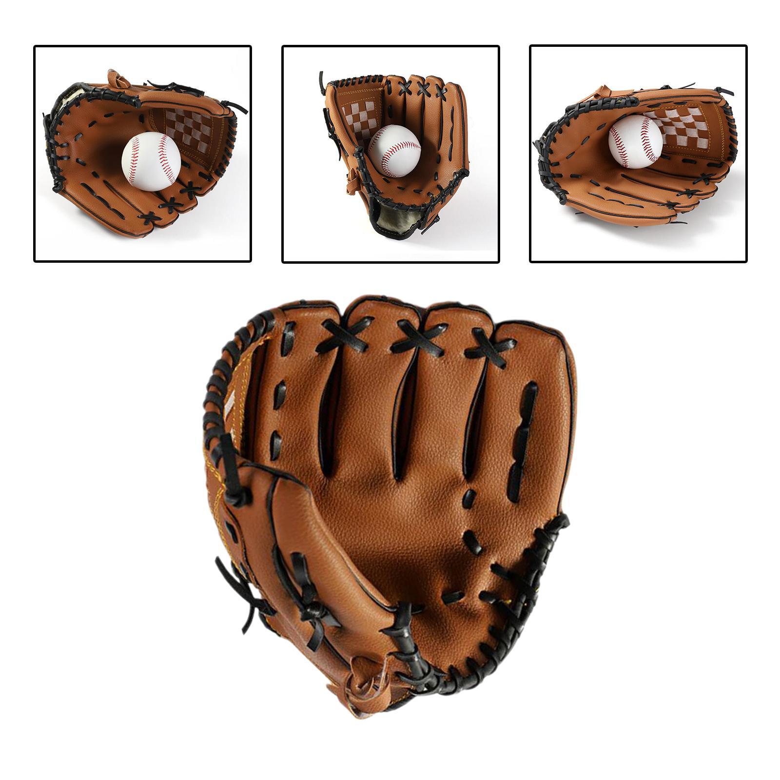 Baseball Glove Mitts Infield Pitcher Gloves Youth Right Hand Softball Gloves