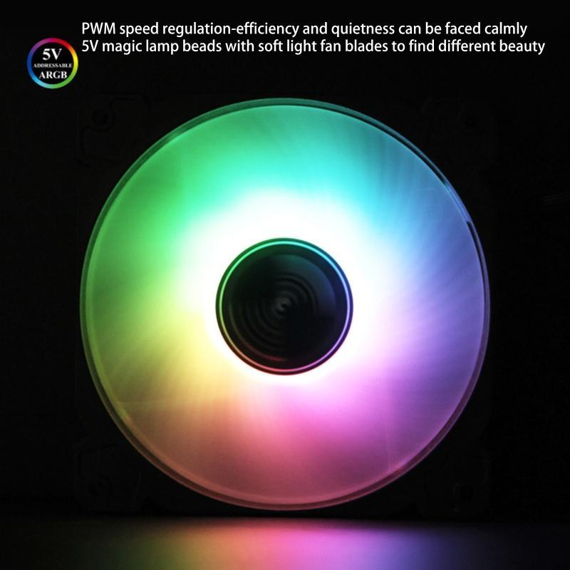 Quạt Tản Nhiệt FR-925 92mm PWM 4PIN RGB Led 9cm 12V DC 2300Rpm Cho Máy Tính