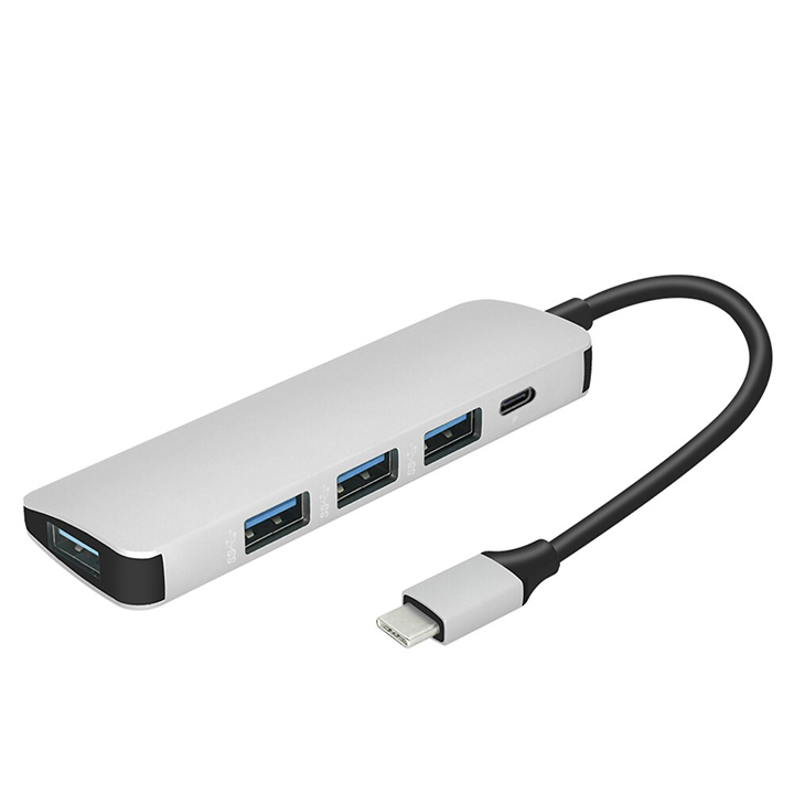 Thiết bị chuyển đổi Type-C sang USB dành cho macbook pro OCTech - Hàng chính hãng