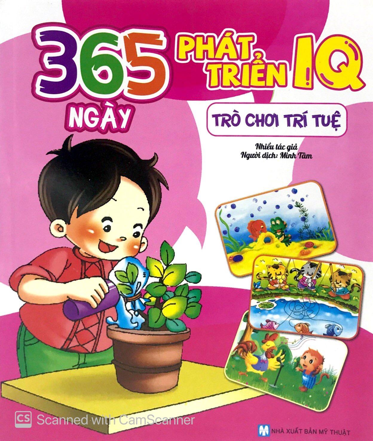 Sách 365 Ngày Phát Triển IQ - Trò Chơi Trí Tuệ