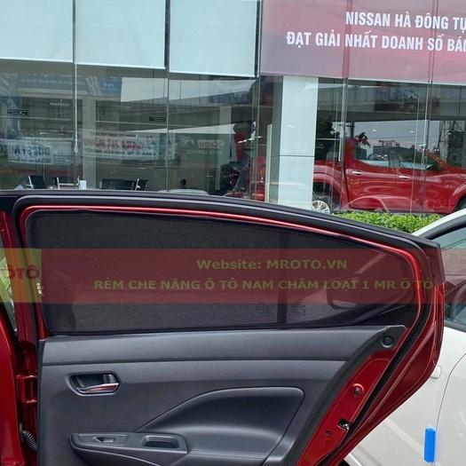 Rèm Che Nắng Xe Nissan Almera 2021 - 2022  - Bộ 4 cánh hút nam châm cao cấp tiện lợi