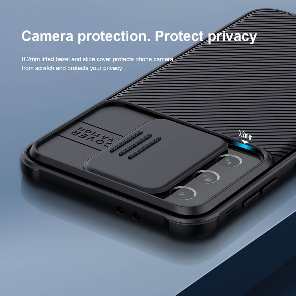 Ốp Nillkin Camshield bảo vệ Camera cho Samsung Galaxy S21 nắp đậy bảo vệ Camera - Hàng chính hãng