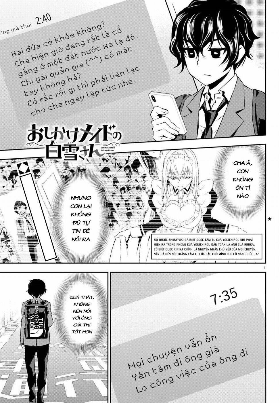 :oshikake maid shirayuki-san chapter 4 4