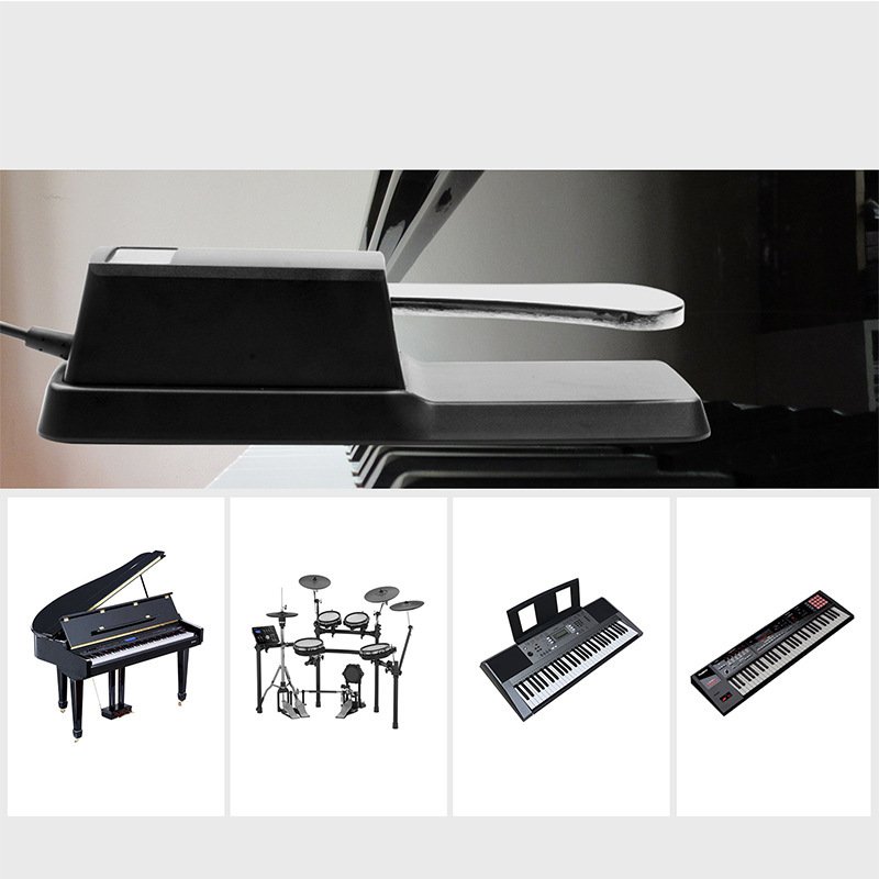 Bàn đạp tạo tiếng vang/ Pedal Sustain - Artesia 002 - Đa năng, dành cho đàn Organ, đàn Piano, Trống điện tử - Hàng chính hãng