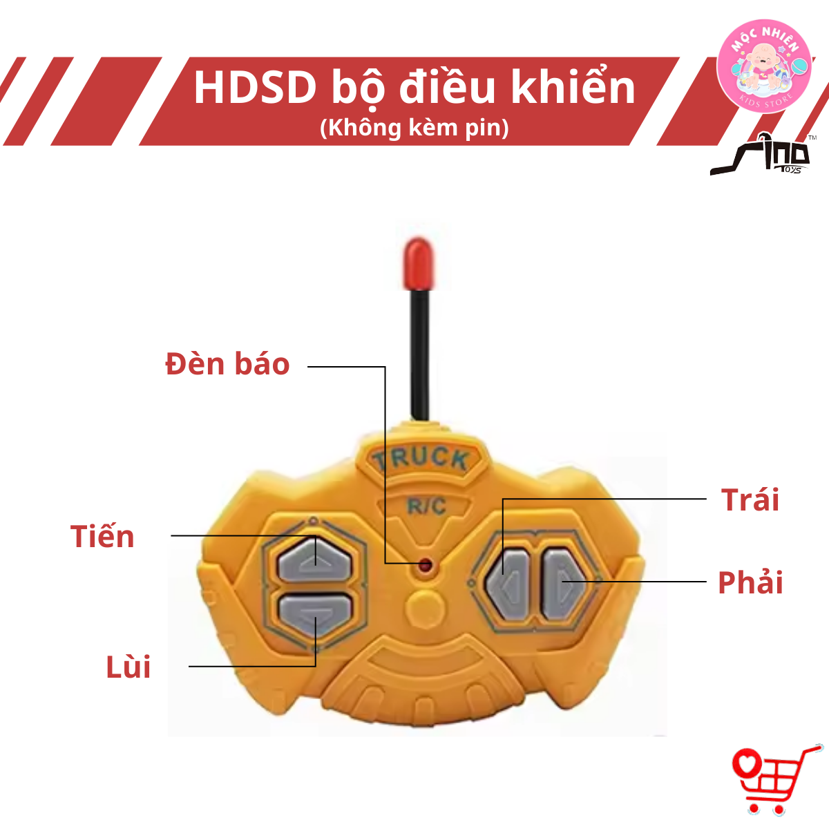 Đồ Chơi Điều Khiển Tỷ Lệ 1:30 SINO JH74-9 - Xe lu và Xe Ủi (Dành cho bé từ 3 tuổi)