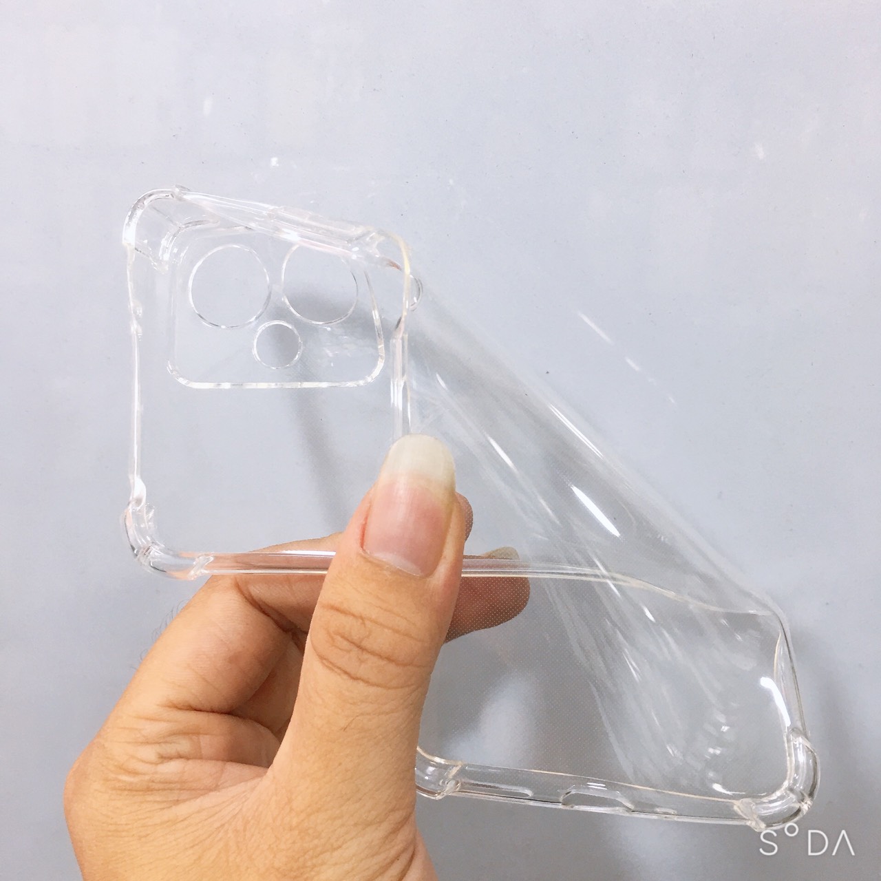 Ốp lưng cho Xiaomi Redmi Note 12 5g dẻo trong TPU chống sốc 4 góc có túi khí