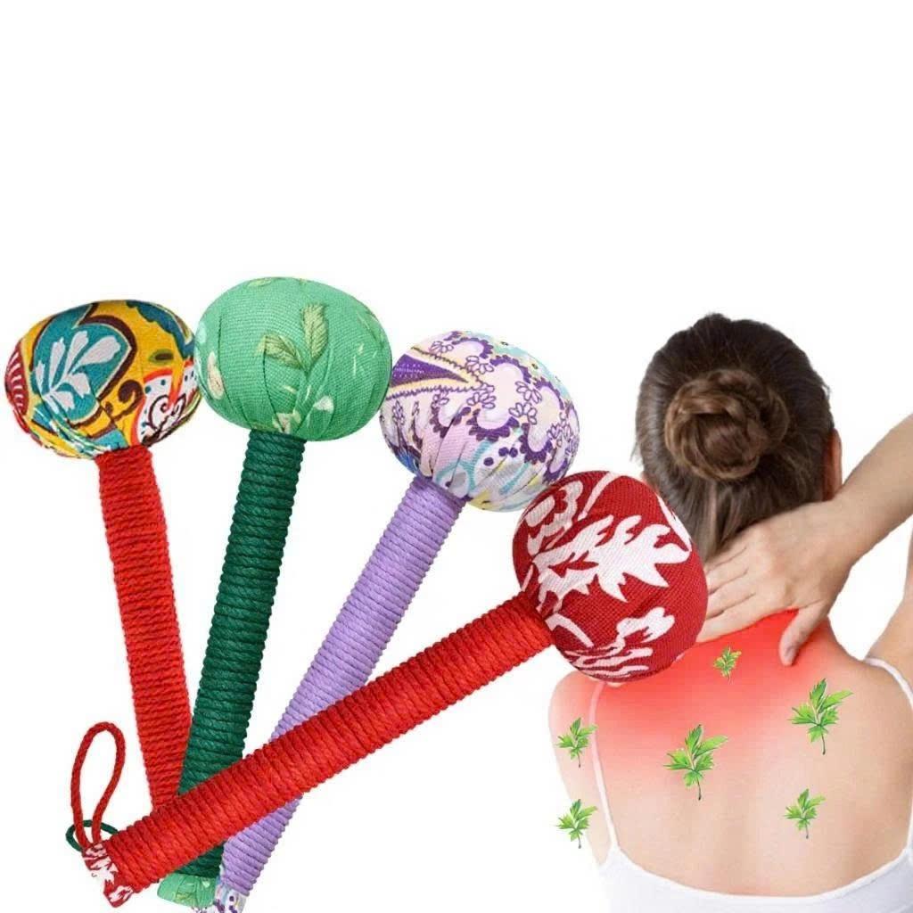 Búa Ngải Cứu, Búa Thảo Dược Đấm Lưng, Massage Toàn Thân,Cây Đấm Lưng Ngải Cứu,Gậy Đấm Lưng Thảo Dược
