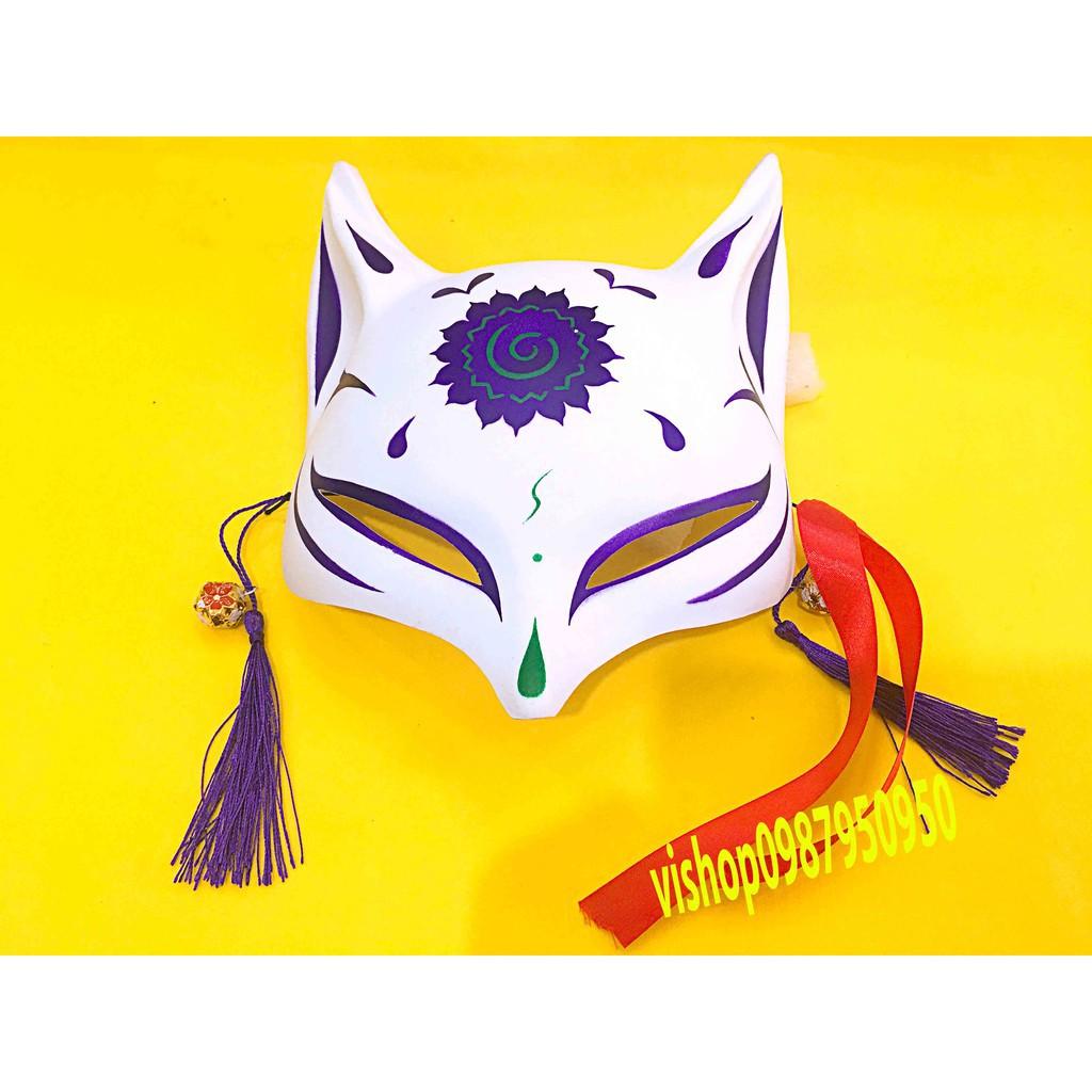 Mặt nạ cáo hồ ly anime hóa trang - mặt nạ hàng đẹp mã KAT68 Yg51