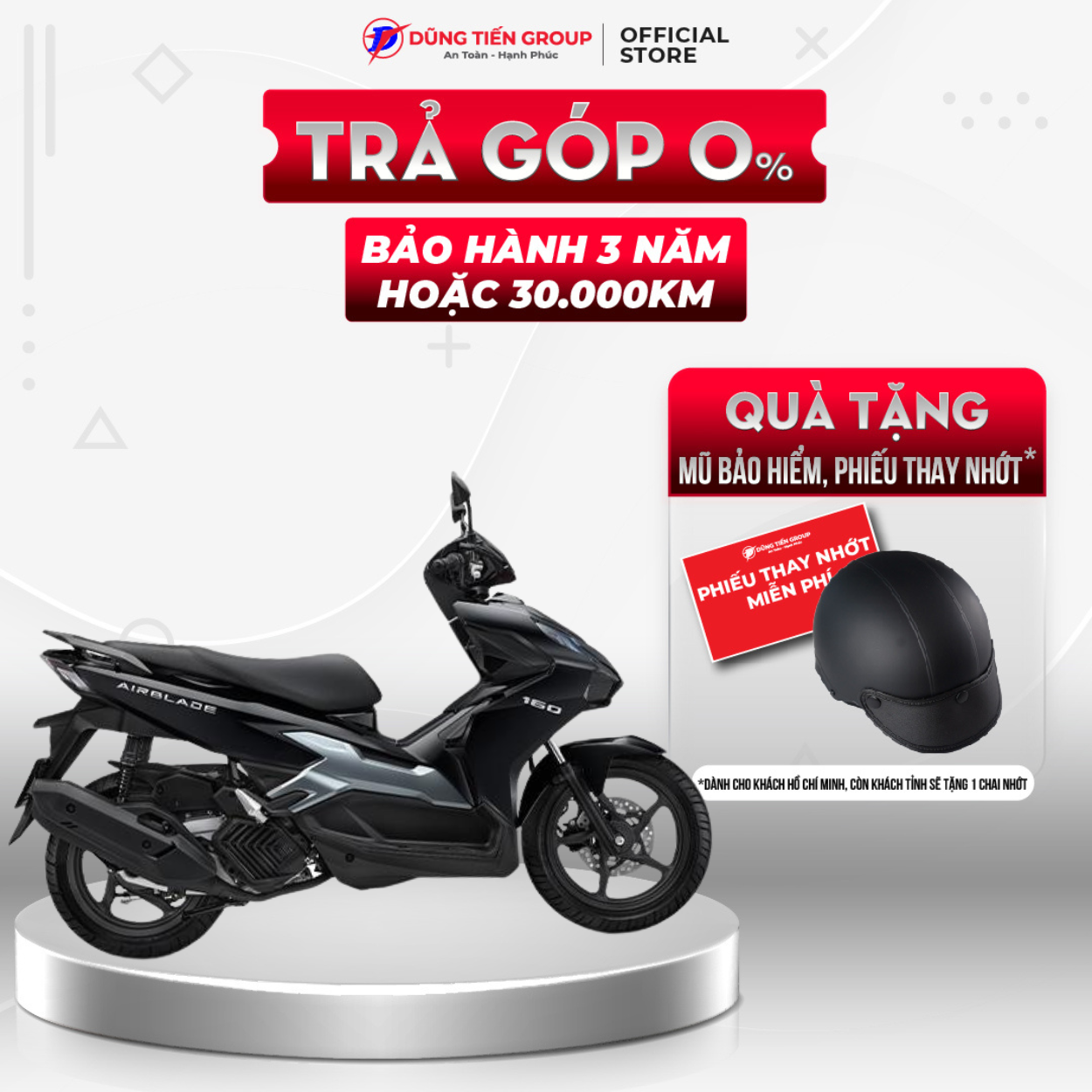 Xe Máy Honda Air Blade 160 2025 - Phiên Bản Tiêu Chuẩn