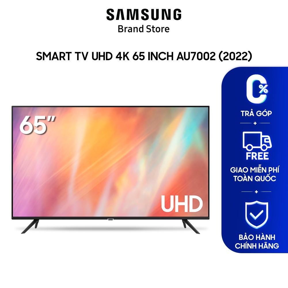 Smart Tivi Samsung UHD 4K 65 inch AU7002 (2022) - Hàng chính hãng